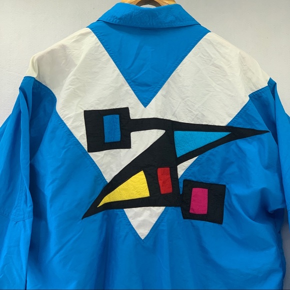 Vintage TAIL Windbreaker Large - Picture 11 of 12